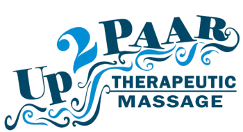 Up 2 Paar logo with swirls